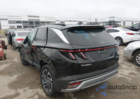 2025 Hyundai Tucson Hybrid Limited z USA, uszkodzony, nr VIN KM8JEDD11SU334626